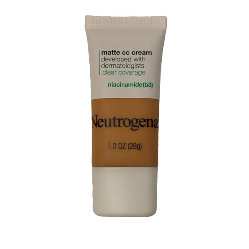 Neutrogena Clear Coverage Matte CC‎ Cream Niacinamide (b3), Fawn 5.0